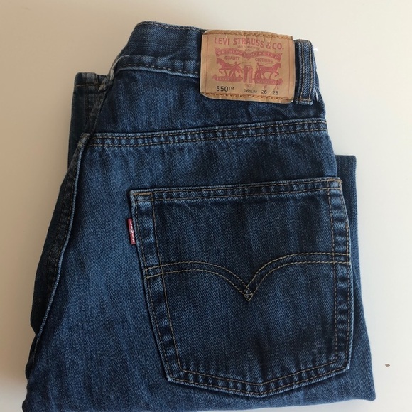 Levi’s 550 16 Slim Jeans 26x28 - Picture 6 of 8